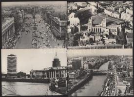 10 db vegyes külföldi, feliratozott sajtófotó, 18x13 cm