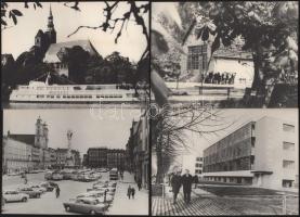 12 db vegyes külföldi, feliratozott sajtófotó, 18x13 cm