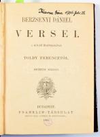Kolligátum az Olcsó Könyvtár füzetekből, 2 kötet:

Berzsenyi Dániel versei. A költő életrajzával T...