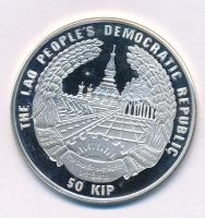 Laosz 1995. 50K Ag "Nyári Olimpia 1996 - Atlanta" kapszulában T:PP
Laos 1995. 50 Kip Ag &...