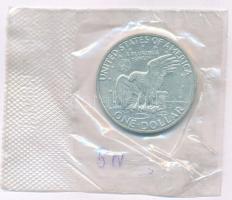 Amerikai Egyesült Államok 1971S 1$ Ag "Eisenhower" bontatlan fóliacsomagolásban T:AU (ered...