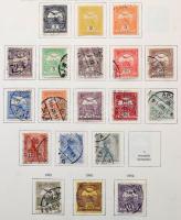 1874-1944 Magyar gyűjtemény kezdemény német gyűjtői hagyatékból néhány jobb értékkel, portókkal előn...