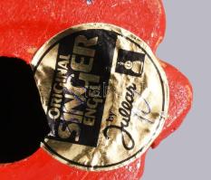 Original Singer Engel, jelzett, m: 15 cm