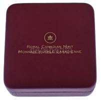 Kanada 2008. 1$ Ag "Québec város 400. évfordulója / II. Erzsébet" kapszulában, eredeti tok...