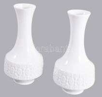 Royal Porzellan mid-century váza pár, jelzett, hibátlan, m: 18 cm