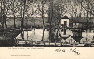 Aranyosmarót Count Erdődy Migazzy park fish farm