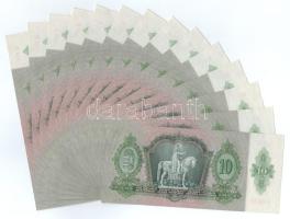 1936. 10P (14x) sorszámkövetők "B 657 049016 - B 657 049029" T:AU
Adamo P9