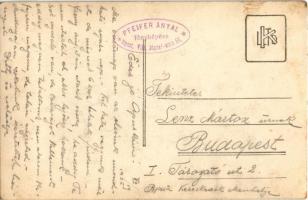 1925 Balatonkenese, fürdőzők. Pfeifer Antal fényképész felvétele, photo (EK)