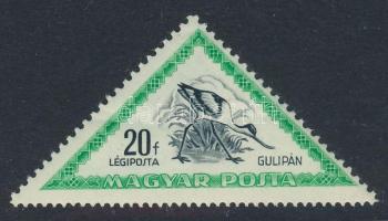 1952 Madarak (I.) 20f számvízjellel