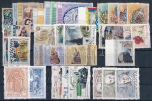 1996-2002 Összeállítás stecklapon: 35 db bélyeg, névérték: 2.950Ft