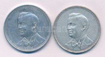 Németország DN "Zauberschau 5 Kassner" kétoldalas Al zseton (40mm) (2x) T:XF,F ph.
German...