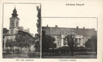 Fény Greek Catholic church and Castle