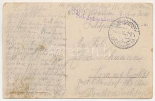 1916 Vurpód, Vurpar, Burgberg; Evangélikus társalgóház, B. Deutsch üzlete / Ev. Gesellschaftshaus, B...