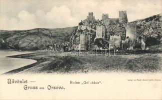 Orsova Golubács ruins