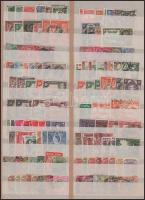 Angol gyarmatok bélyegei A/4 berakólap 1 oldalán és 1 kis berakólap 2 oldalán