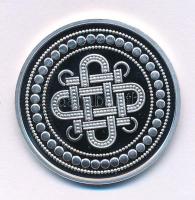 Szlávics László, Ifj. (1959-) DN "Szent Korona emlékérem" részben aranyozott, peremén jelz...