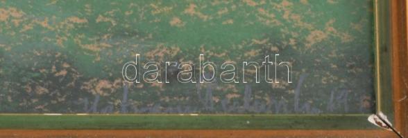 Hatvani Perlusz Gyula (1896-1944): Erdélyi táj, 1940-es évek eleje. Pasztell, papír, jelezve jobbra ...