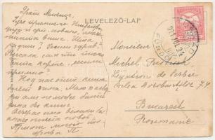 1911 Tusnádfürdő, Baile Tusnad; Temesváry villák. Brunner Lajos kiadása / villas (fl)