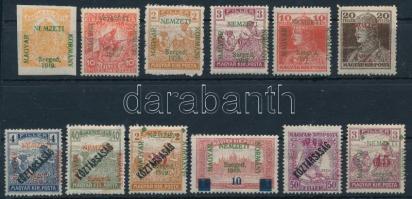 Szeged 1919 12 klf bélyeg Bodor vizsgálójellel (17.150)