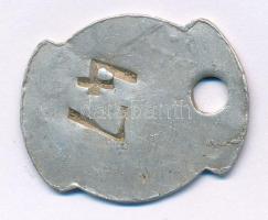 DN "Fürdő" Al bárca "47" sorszámmal T:VF