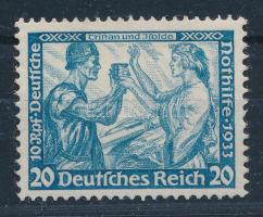 Deutsches Reich 1933 Wagner Mi 505A G. Bühler vizsgálójellel (Mi EUR 1.500.-)