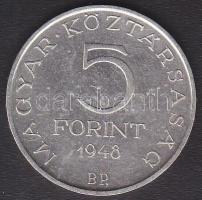 1948. 5Ft Ag "Petőfi" T:2