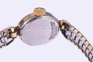 Waltham 17 köves aranyozott női karóra, működik, 2x1,5 cm