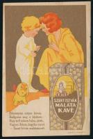 Szent István malátakávé számolócédula