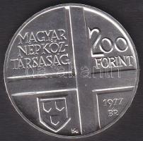 1977. 200Ft Ag "Csontváry Kosztka Tivadar" T:BU