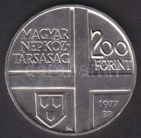 1977. 200Ft Ag "Mányoki Ádám" T:BU