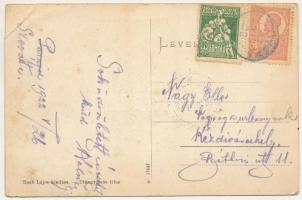 1922 Parajd, Praid; Sóbánya látképe. Raab Lajos kiadása / salt mine (EB)