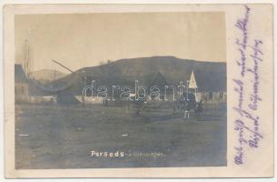 1917 Persány, Perseds, Persani (?); tér / square. photo (fl)
