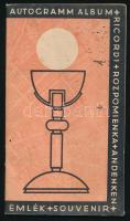 1938 Eucharisztikus Kongresszus emlékalbuma a Cserkészbolt Szövetkezet és a Pesti Magyar Kereskedelmi Bank felajánlásában, 47p