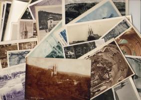 1930-1945 Magyarországi templomok, kegyhelyek, 34 db Kirchen, Gnadeorten Ungarn, 34 Stck.