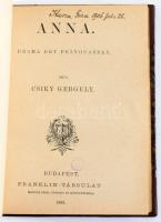 Csiky Gergely 3 műve, Olcsó Könyvtáras kiadások:
A nagymama. Vígjáték három felvonásban.;
Anna. Dr...