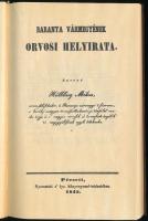 Baranya vármegyének orvosi helyirata. H.n., é.n. REPRINT! Kiadói kartonált kötés, kissé kopottas áll...