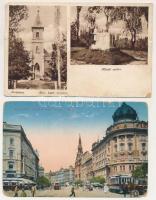 12 db RÉGI magyar város képeslap / 12 pre-1945 Hungarian town-view postcards