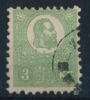 1871 Kőnyomat 3kr jó minőségű bélyeg (220.000)