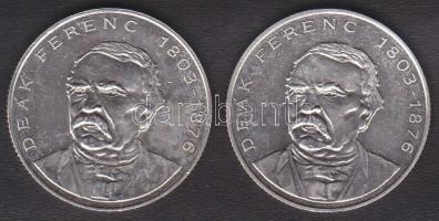 1994. 200Ft Ag "Deák" (2x) T:1/2