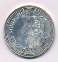 Portugália 1994. 1000Esc Ag "Tordesillasi szerződés" T:BU patina
Portugal 1994. 1000 Escu...