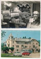 Balatonalmádi, Tulipán szálloda és bisztrója - 2 db MODERN képeslap (Képzőművészeti Alap Kiadóvállalat)