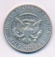 Amerikai Egyesült Államok 1967. 1/2$ Ag "Kennedy" kapszulában T:AU,XF
USA 1967. 1/2 Dolla...