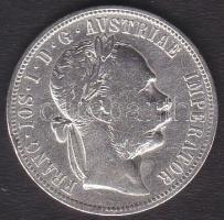 Ausztria 1881. 1Fl Ag T:3/3+