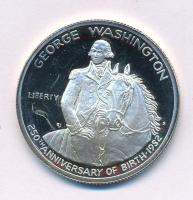 Amerikai Egyesült Államok 1982S 1/2$ Ag "George Washington születésének 250. évfordulója" kapszulában T:PP USA 1982S 1/2 Dollar Ag "250th Anniversary of the birth of George Washington" in capsule C:PP Krause KM#208