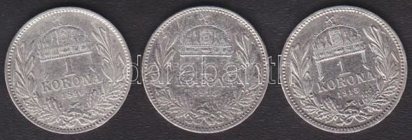 1896. 1K Ag T:3+ + 1915. 1K Ag (2x) T:2+,3+ ph.