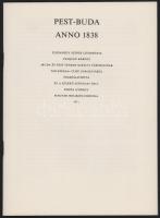 Pest-Buda Anno 1838. (13 színes reprodukciót tartalmazó mappa, kísérőfüzettel.) Összeáll. és a kísér...