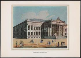 Pest-Buda Anno 1838. (13 színes reprodukciót tartalmazó mappa, kísérőfüzettel.) Összeáll. és a kísér...