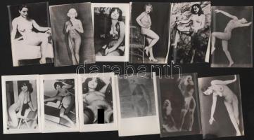 ca 1970 10 db erotikus és pornó fotó 6x9 cm