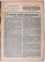 1949-1950 Magyar Rendőr, a Magyar Államrendőrség folyóirata, 1949-es évfolyam 20 száma + 1950-es évf...