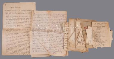 ca 1800-1940 A Győr asszonyfáról származó Hollósy családdal kapcsolatos levelek, okmányok, járadékkö...